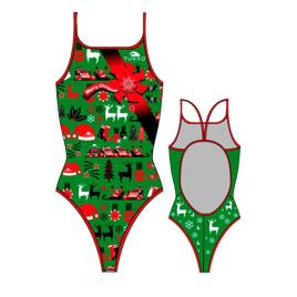 Roupa De Banho Christmas 2XL Green / Red