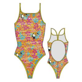 Roupa De Banho Tropical Tucan Flour L Multicolor
