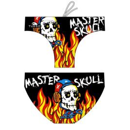 Slip De Banho Master Halloween Skulls 2XL Red / Black