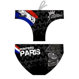 Slip De Banho Pompiers Paris 2XL Black