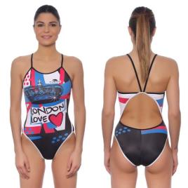 Turbo Roupa De Banho London Love 4XL Black