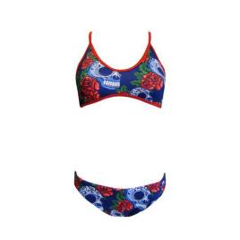 Turbo Biquíni De Alça Fina Roses&skulls 2XL Multicolor