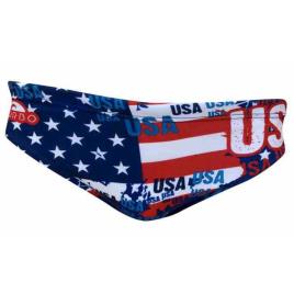 Slip De Banho Usa Country XL Blue / Red