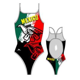 Maiô De Alça Fina Mexican Falcon 9-10 Years Multicolor