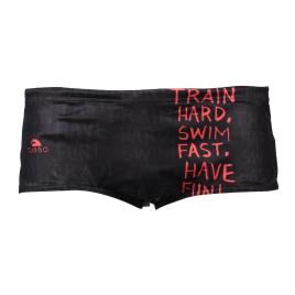 Turbo Boxer De Natação France Train Hard 14 Cm S Black