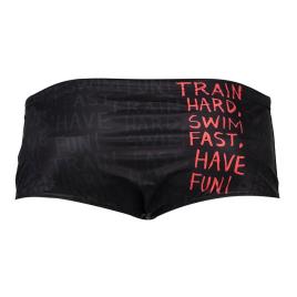 Boxer De Natação France Train Hard 14 Cm S Black