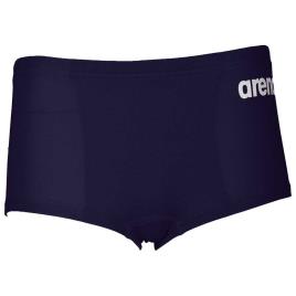 Arena Boxer De Natação Solid Squared 10-11 Years Navy / White