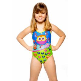 Turbo Roupa De Banho Thin Strap 7-8 Years Owl