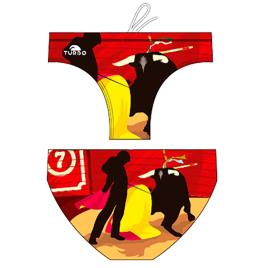 Slip De Banho Bullfighting 2XL Red / Yellow