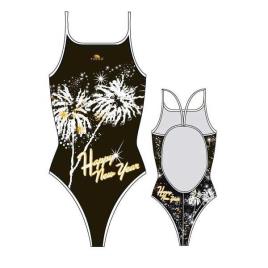 Roupa De Banho Happy New Year 3XL Black