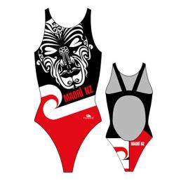 Maori Da Nova Zelândia Roupa De Banho Pro Resist 3XL Red / Black