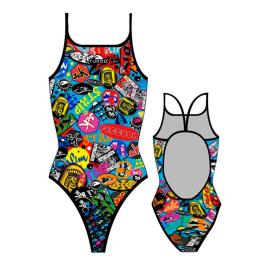 Roupa De Banho Stickers 2XL Multicoloured