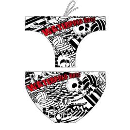 Slip De Banho Waterpolo Junior 9-10 Years white / black