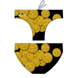 Slip De Banho Balls Waterpolo 3-4 Years yellow / black