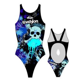 Roupa De Banho Skulls Triathlon 5XL Black / Royal