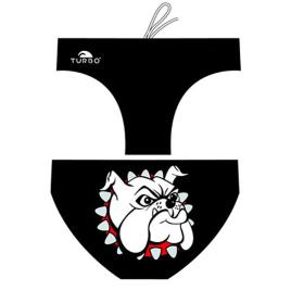 Slip De Banho Bulldog 5-6 Years Black