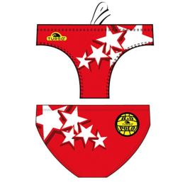 Slip De Banho Estal Stars 3-4 Years red / white