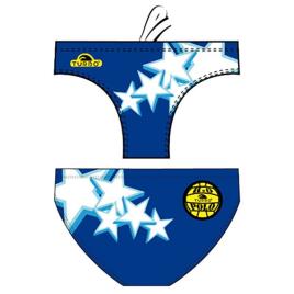 Slip De Banho Estal Stars 5-6 Years royal / white