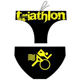 Slip De Banho Triathlon Basic 9-10 Years black / yellow
