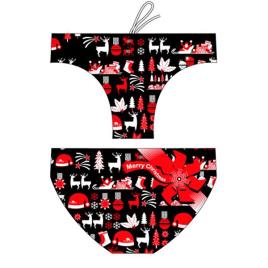 Slip De Banho Christmas 4XL Black / Red
