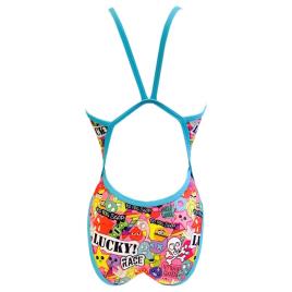 Turbo Roupa De Banho Lucky Race L Pink