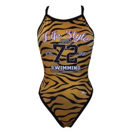 Roupa De Banho Tiger College 5XL Brown