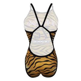 Turbo Roupa De Banho Tiger College 5XL Brown