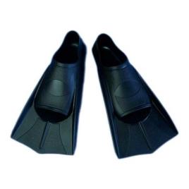 Leisis Barbatanas De Natação Curtas Silicon EU 33-34 Black