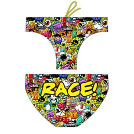 Slip De Banho Race 3-4 Years Yellow