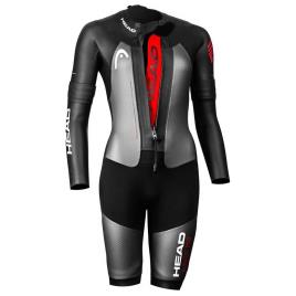 Fato Corto Swimrun Myboost Pro XL Black / Silver