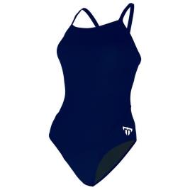 Maiô Meio Das Costas Team Solid FR 42 Navy Blue