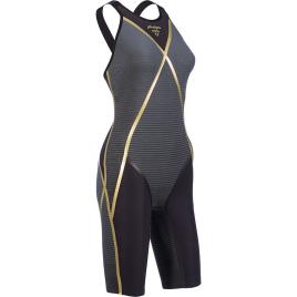 Phelps Roupa De Banho Matrix Closed Back FR 32 Black / Dark Grey / Gold