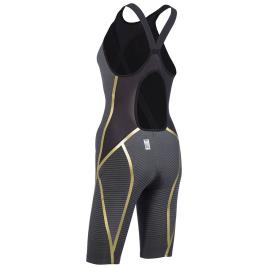 Phelps Roupa De Banho Matrix Open Back FR 34 Black / Dark Grey / Gold