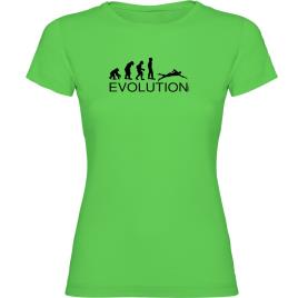 Camiseta De Manga Curta Evolution Swim XL Light Green