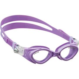 Óculos De Natação Júnior Crab One Size Lilac Clear Lenses