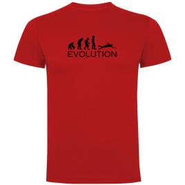 Camiseta De Manga Curta Evolution Swim XL Red
