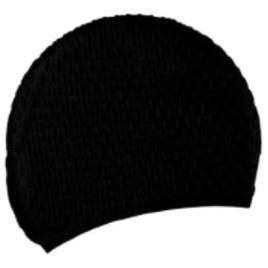 Touca Natação Silicone One Size Black