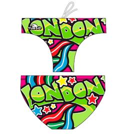 Slip De Banho Graffiti London L Multicoloured