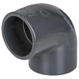 Soquete De Solvente De Cotovelo Pvc 90º Pn16 50 mm y