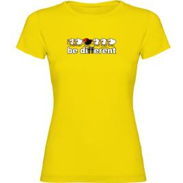 Camiseta De Manga Curta Be Different Swim XL Yellow