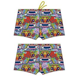Boxer De Natação Bali Tribal 3XL Navy
