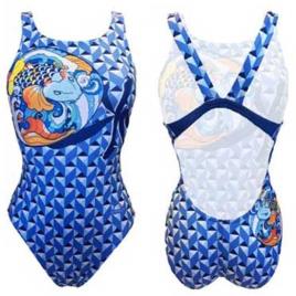 Roupa De Banho Geo Carpa 5-6 Years Royal
