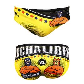 Slip De Banho Wp Luchadores 9-10 Years Yellow