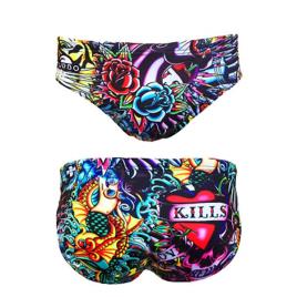 Slip De Banho Tattoo Ink L Royal