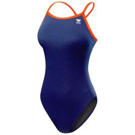 Roupa De Banho Hexa Diamondfit 32 Navy / Orange