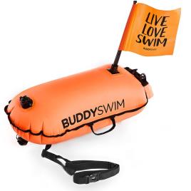 Buddyswim Boia Com Bandeira 28l 28L Orange