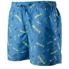 Nike Swim Calções De Banho Multilogo 5´´ S Laser Blue