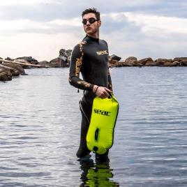 Seacsub Bóia Safe Dry 28l One Size Yellow