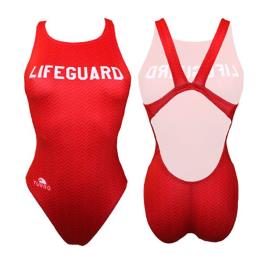 Roupa De Banho New Lifeguard 5XL Red