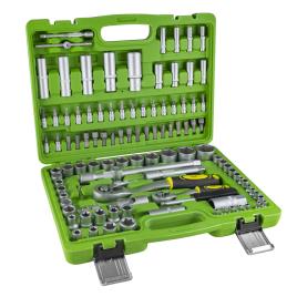 Caixa de ferramentas 108 peças com chaves hexagonais cromadas JBM 53732